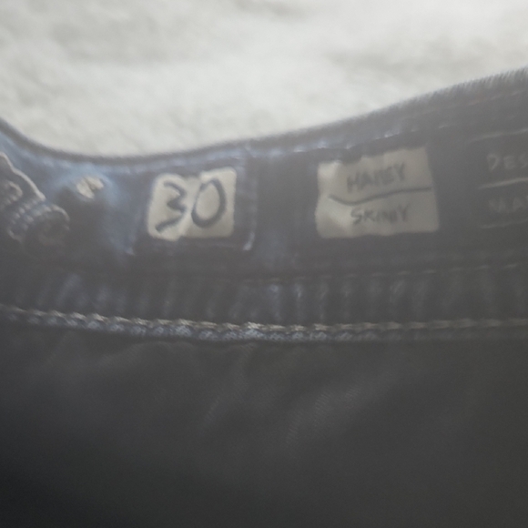 Miss Me Women's Dark Blue Skinny Sz 30 Jeans - Picture 5 of 9